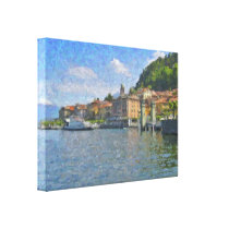 The North of Italy Bellagio Wrapped Canvas canvas prints