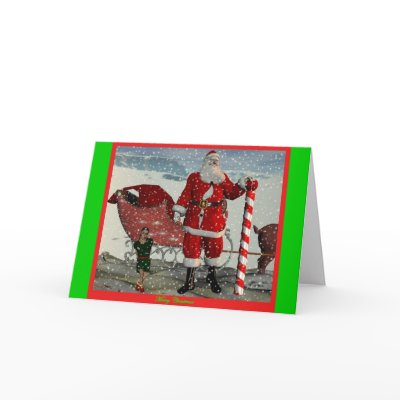 The North Pole Greeting Cards by TexasGal