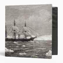 The North Pole Expedition Vinyl Binder