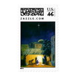 The North Star Nativity Christmas Postage Stamp