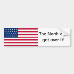 The North won 34 star flag The North won 34 star flag Bumper Sticker
