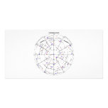 The Northern Star Chart of Navigational Astronomy Photo Card