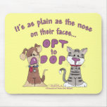 The Nose on Their Faces Mouse Pads