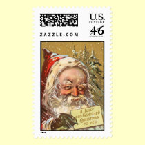 The note from Santa Says it All stamps