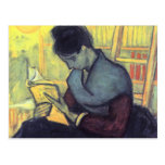 The novel reader by Vincent van Gogh Post Cards
