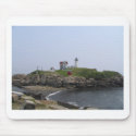 The Nubble Lighthouse Maine mousepads by rlacow The Nubble Lighthouse Maine mousepads