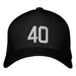 The Number Hat Embroidered Baseball Cap