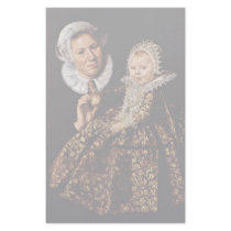 The Nurse With The Child By Hals Frans Customized Stationery