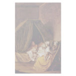 The Nursery By Chodowiecki Daniel Nikolaus Custom Stationery