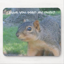 "The Nut Hunter" Mousepad