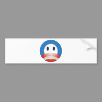 The “O” Face bumper stickers