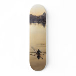 "The Oarsman" Tiber River Watercolor Skateboard
