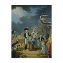 The Oath of Lafayette Post Cards