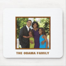 THE OBAMA FAMILY - Customized mousepads