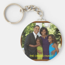 THE OBAMA FAMILY KEY CHAIN