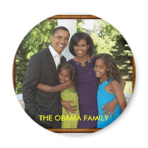 THE OBAMA FAMILY magnets