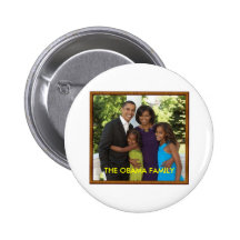 THE OBAMA FAMILY PINBACK BUTTONS