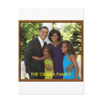 THE OBAMA FAMILY postcards