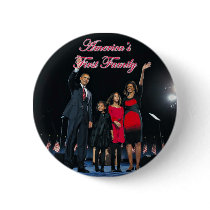 The Obamas: America's 1st Family Button
