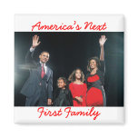 The Obamas: America's Next 1st Fam... - Customized Magnets