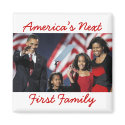 The Obamas: America's Next 1st Family Magnet by democrattotheend The Obamas: America's Next 1st Family Magnet