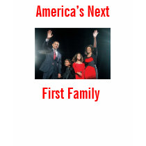 The Obamas: America's Next First Family t-shirts