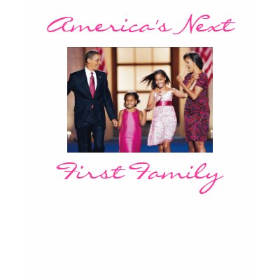 The Obamas: America's Next First Family T-Shirt by democrattotheend