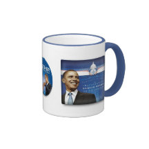 the obamas collage morph mug