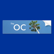 The OC Orange County California Bumper sticker Art bumper stickers