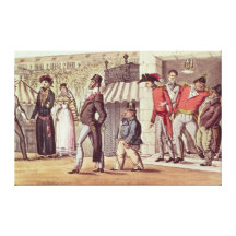 The Occupation of Paris Canvas Print