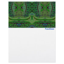 THE OCEAN BLUE CUSTOM LETTERHEAD