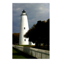 The Ocracoke Island Lighthouse posters by Photoguy The Ocracoke Island Lighthouse posters