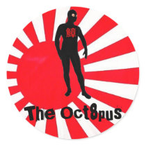 The Oct8pus - Takoman Sticker! by Mikeybillz The Oct8pus - Takoman Sticker!