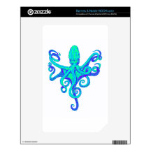THE OCTOPUS REALM SKINS FOR NOOK COLOR