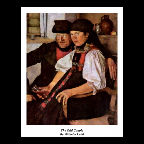 The Odd Couple By Wilhelm Leibl Posters