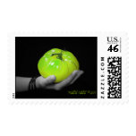 THE OFFERING IN GREEN  postage