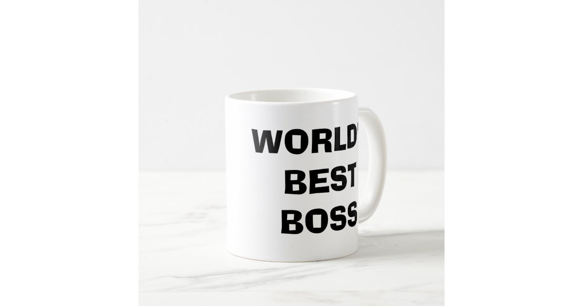The Office World S Best Boss Coffee Mug Zazzle