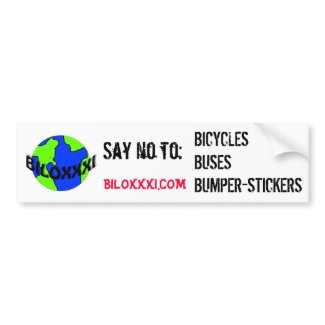 The Official Biloxxxi Bumper Sticker bumpersticker