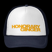 The Official Honorary Ginger hats
