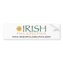 The Official Irish Philadelphia Bumper Sticker bumper stickers