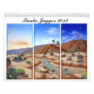 The official Snake Jagger 2012 Calender calendar