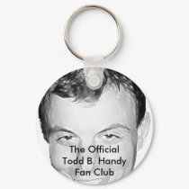 The Official Todd B. Handy Fan Club keychains