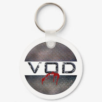 The Official VOD Key Chain (blood) keychains