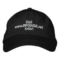 The Official www.iNFODUDE.net Embroidered caps embroidered hats by infodude The Official www.iNFODUDE.net Embroidered caps embroidered hats