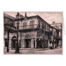 The Old Absinthe House Greeting Card