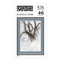 The Old Apple in Winter postage by joeymagpie The Old Apple in Winter postage