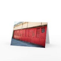 'The Old Arcade' Blank Greeting Card