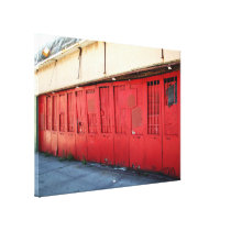'The Old Arcade' Wrapped Canvas Print