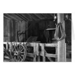 The old Barn - black n white cards