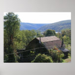 The old Barn Poster